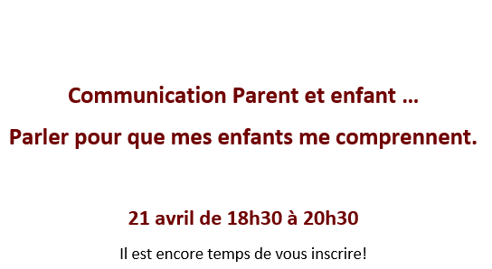 Communication parent enfant-titre date